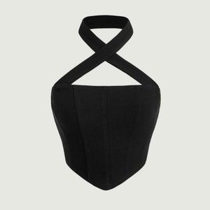 Criss Cross Halter Top